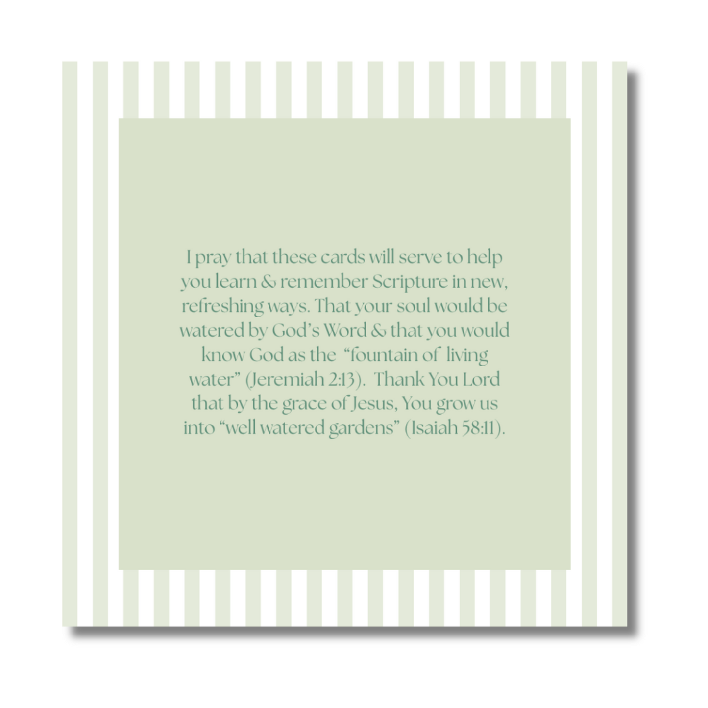 Garden Scripture Cards
