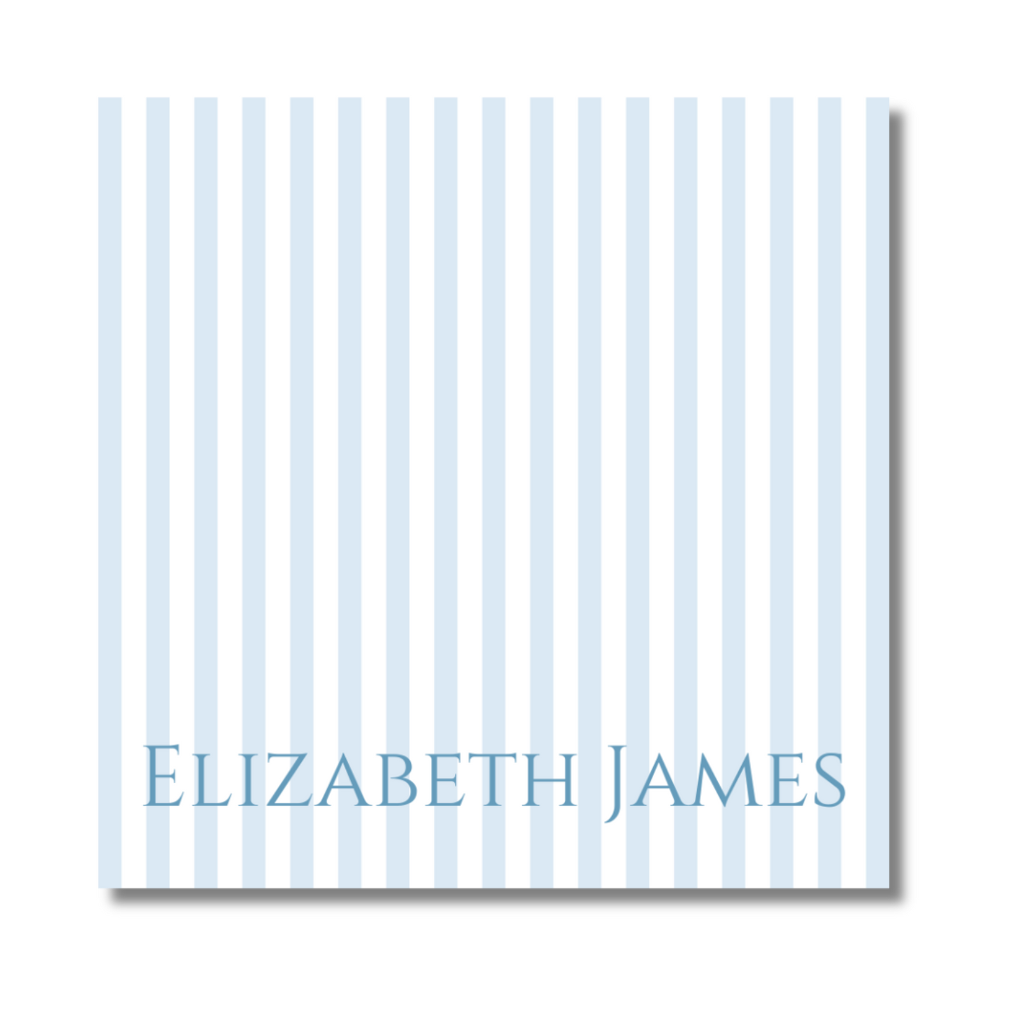 Classic Stripe Gift Tag
