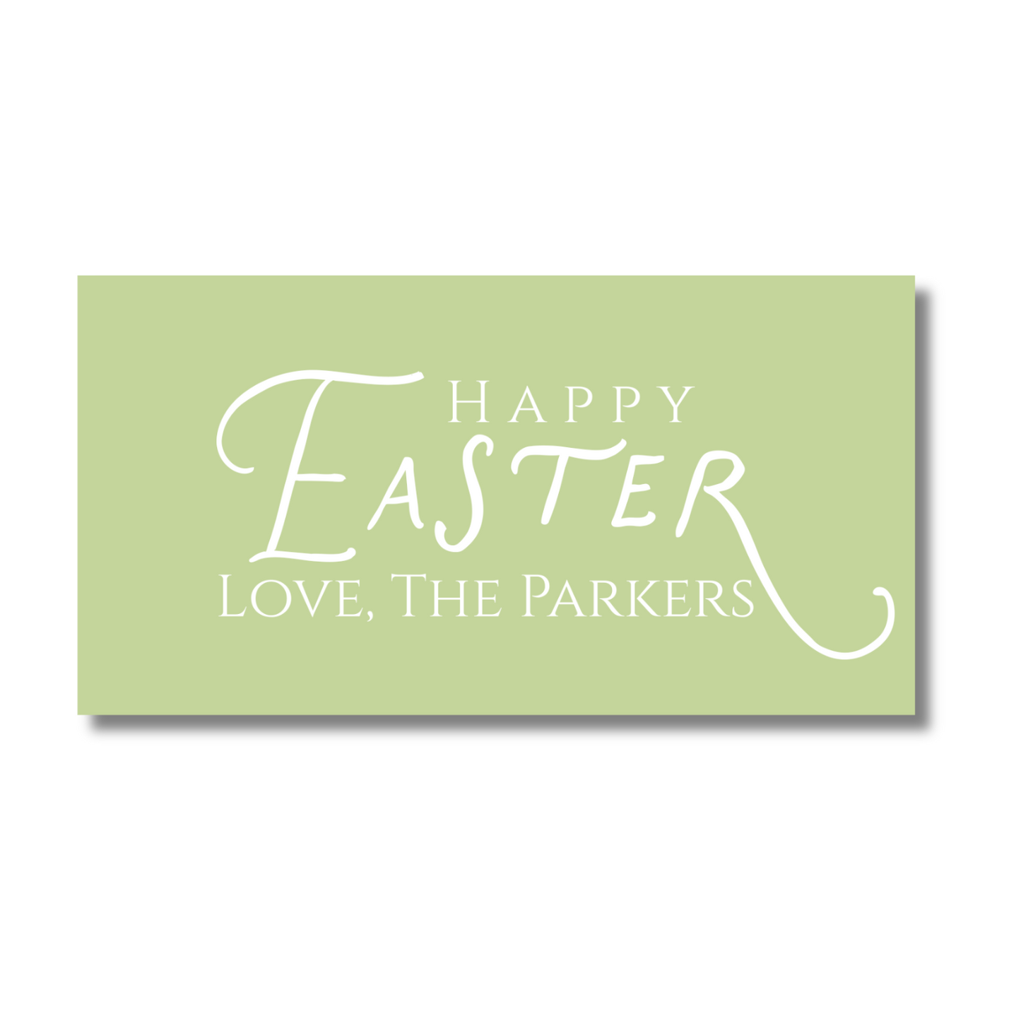 Happy Easter Gift Tag