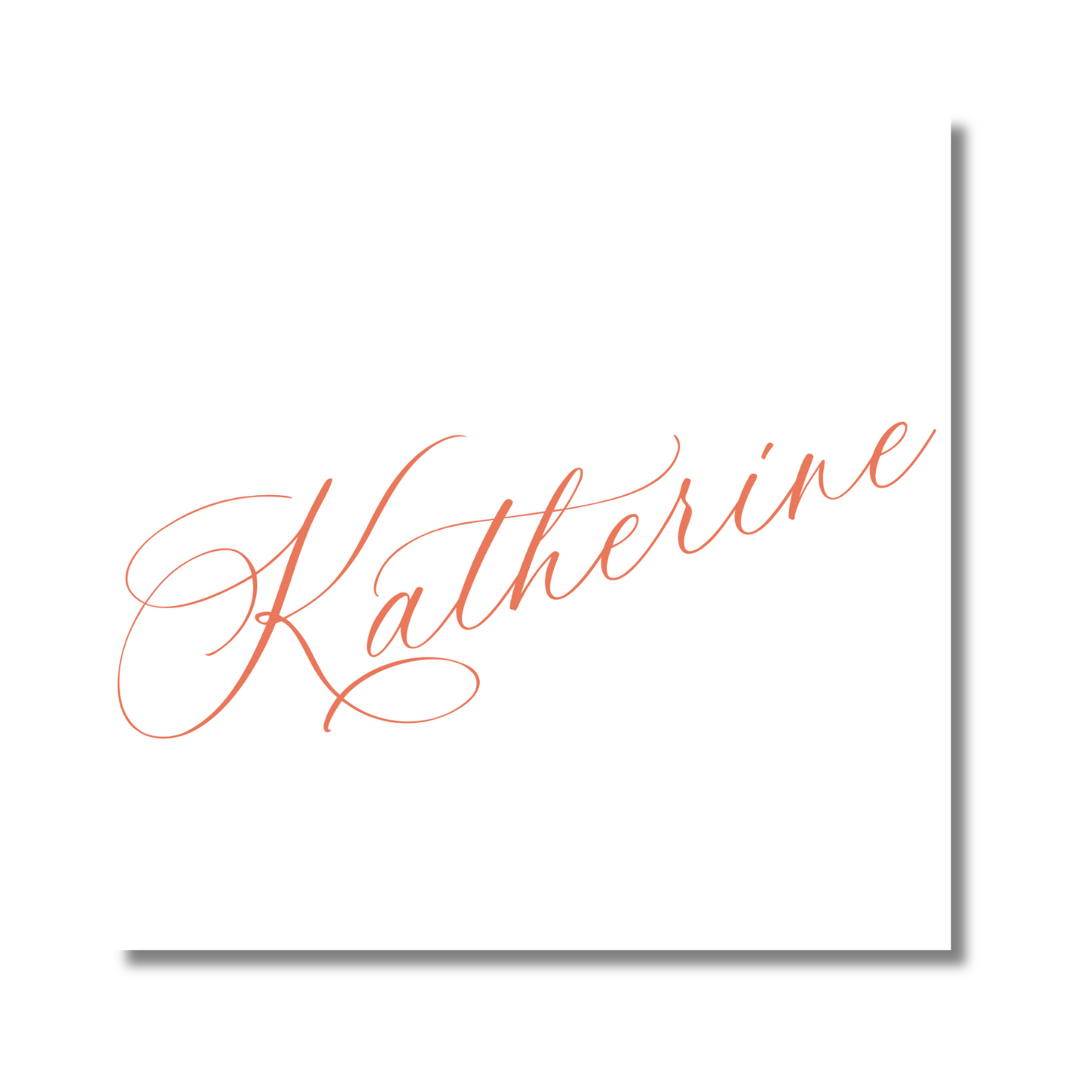 Katherine Gift Tag