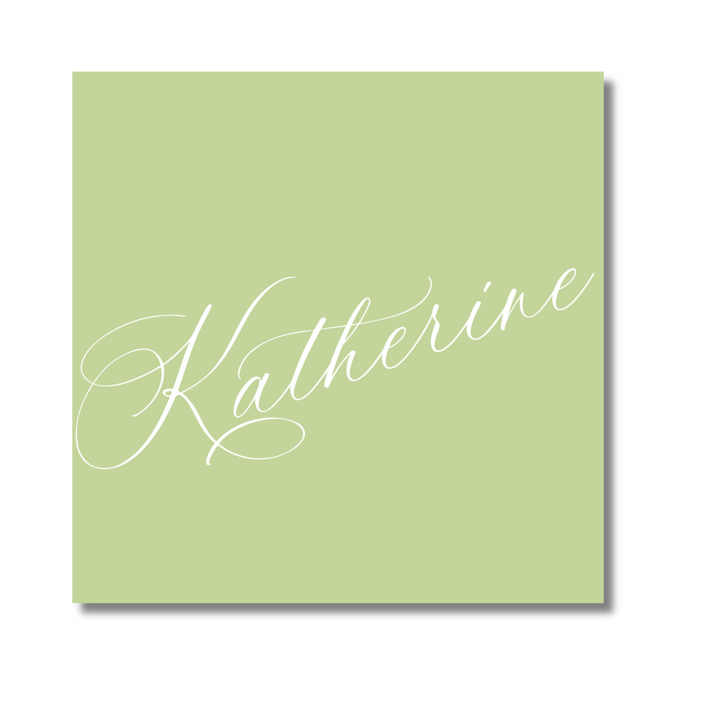 Katherine Gift Tag