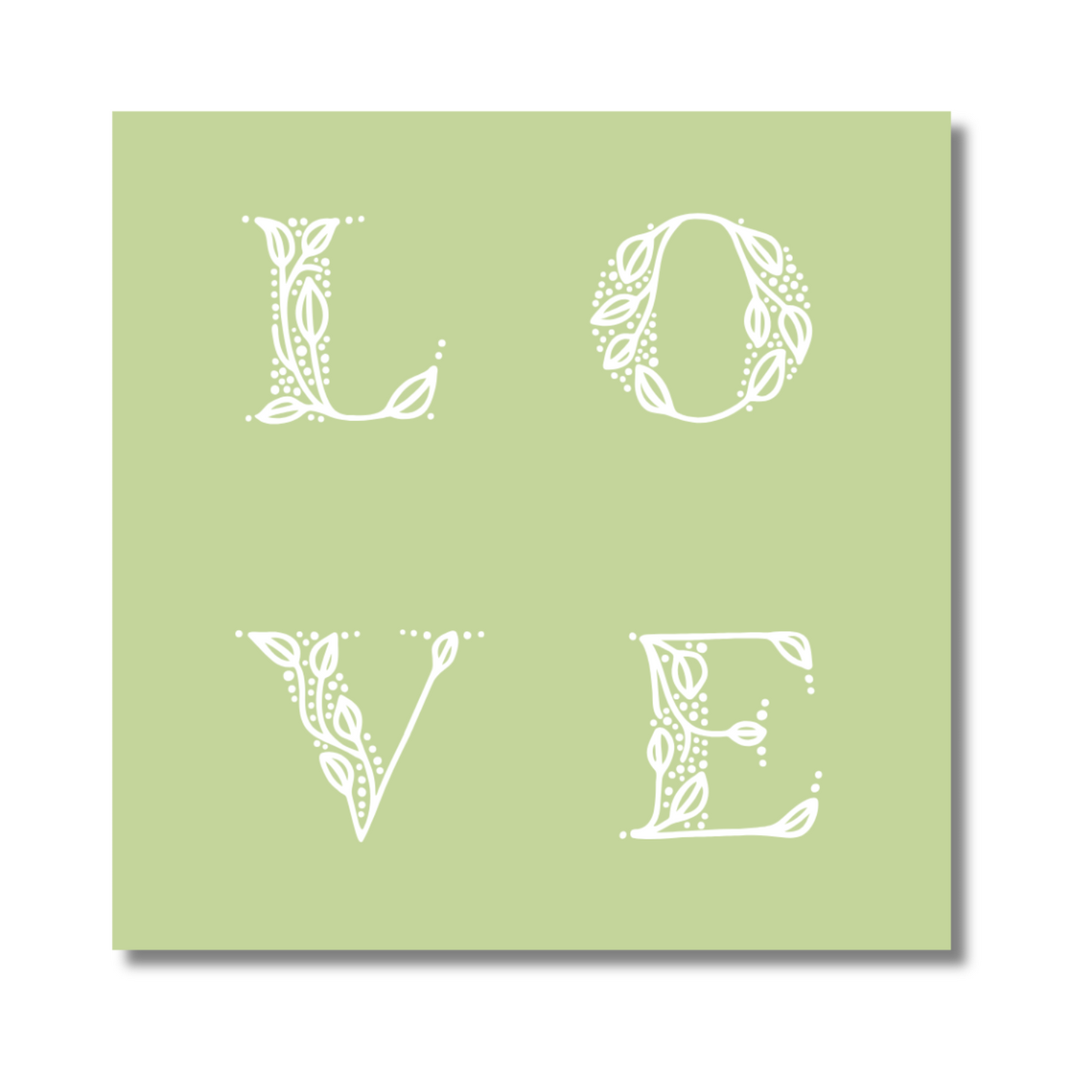 LOVE Gift Tag