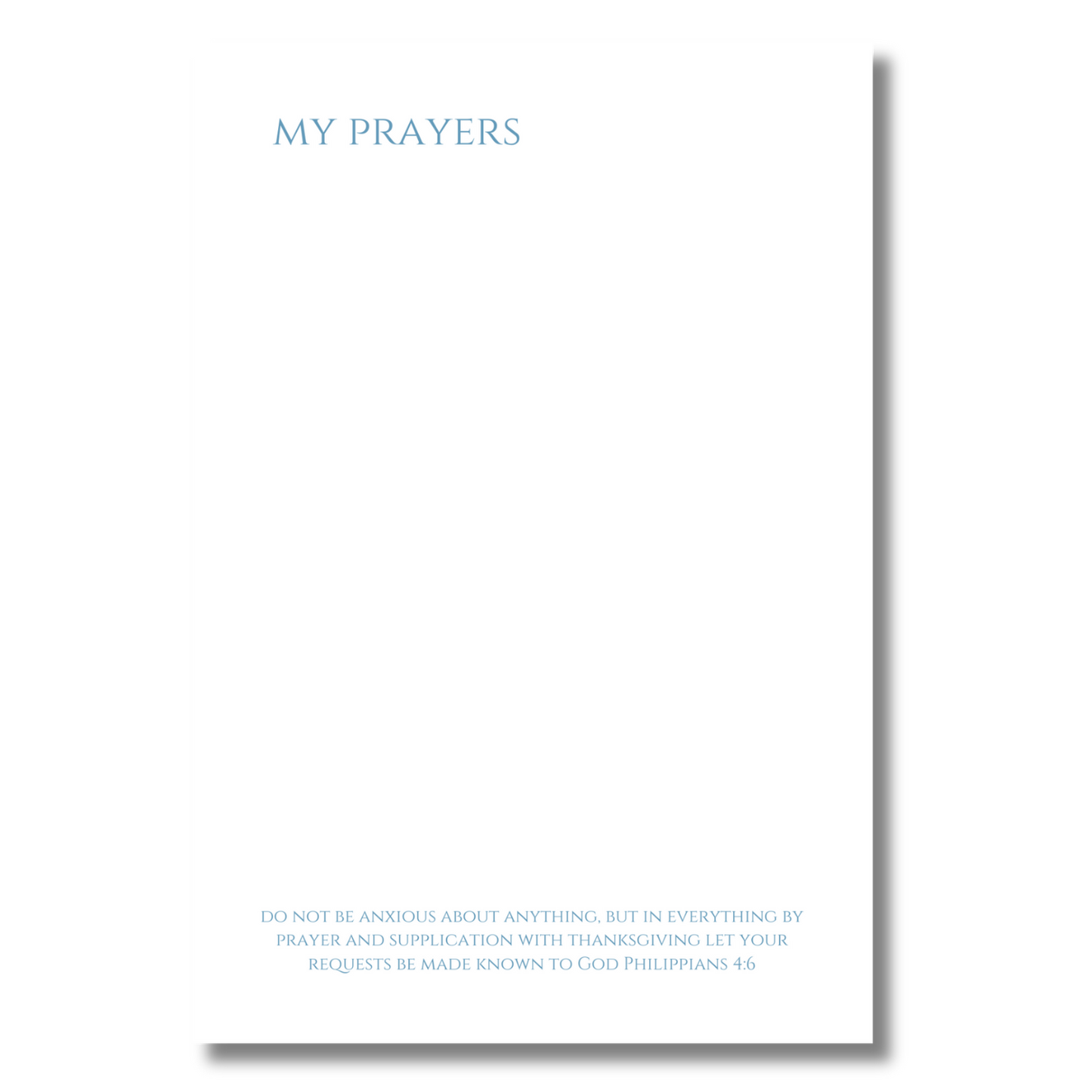 Prayer Notepad