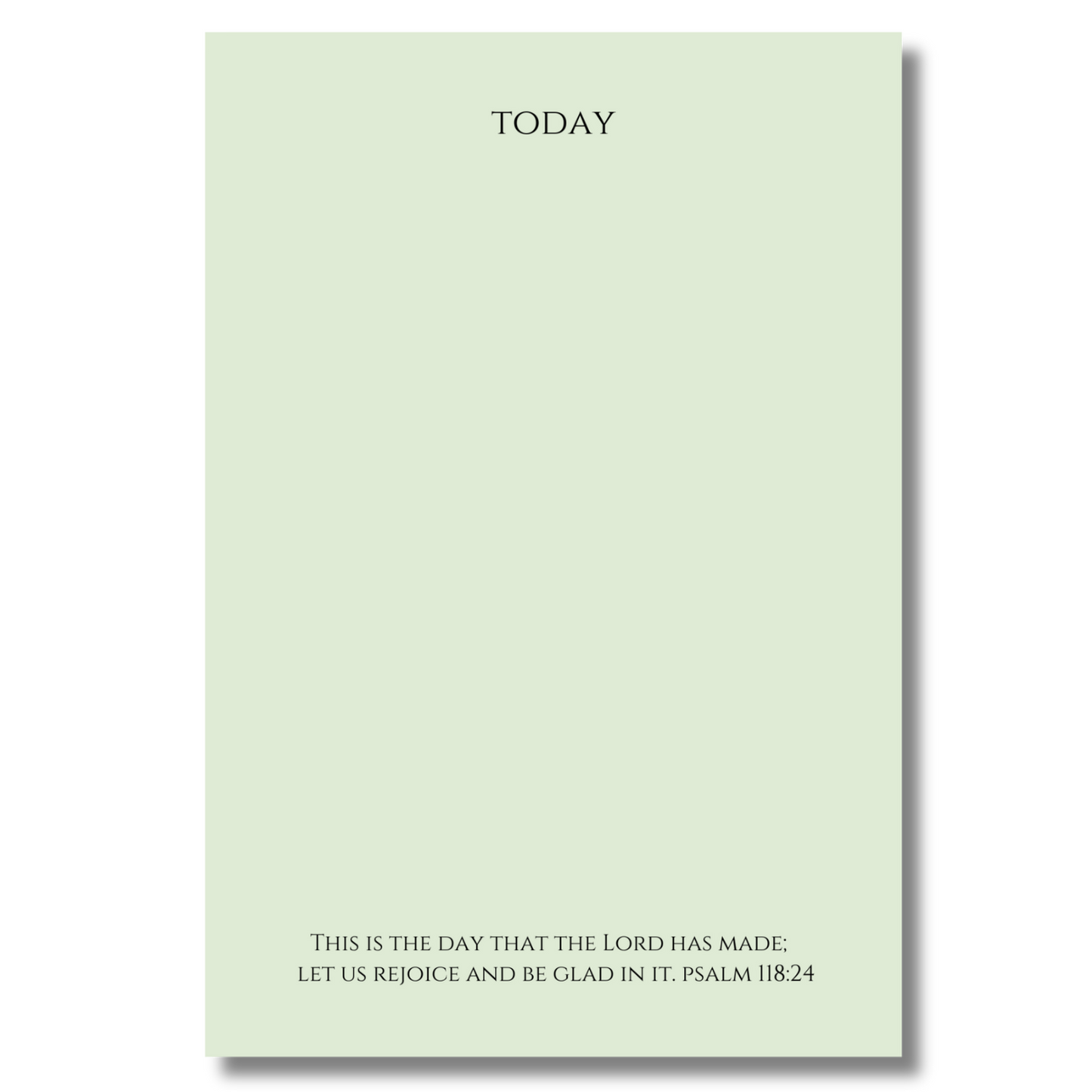 The Day That The Lord Has Made Notepad