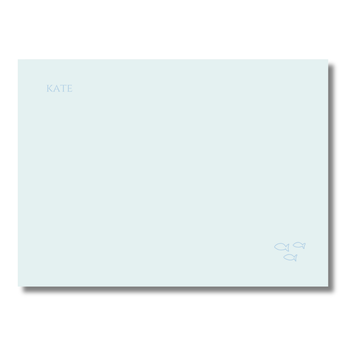 Summer Stationery - Fish